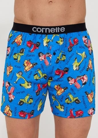 ⁨BOKSERKI CORNETTE CLASSIC CL-881/03 SKUTER (kolor niebieski, rozmiar M)⁩ w sklepie Wasserman.eu