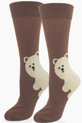 ⁨SKARPETY MARILYN DAMSKIE F86 (kolor brąz, rozmiar 36-40)⁩ w sklepie Wasserman.eu