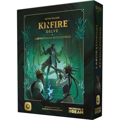 ⁨GRA KNIFIRE DELVE: LABORATORIUM BEZDUSZNEGO - podstawa - PORTAL GAMES⁩ w sklepie Wasserman.eu