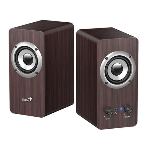 ⁨Genius głośniki SP-HF400, 10W, brązowe⁩ w sklepie Wasserman.eu