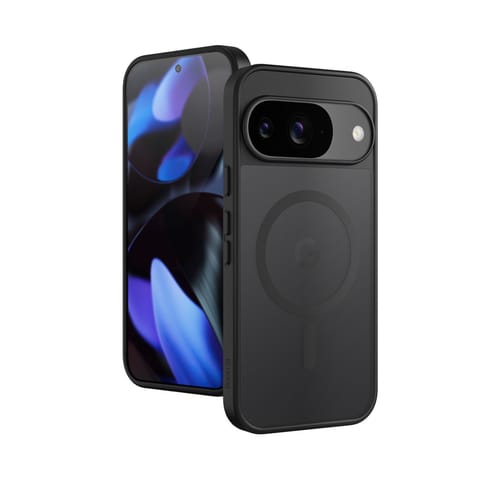 ⁨Crong Hybrid Matte Magnetic - Etui MagSafe Google Pixel 9 (czarny)⁩ w sklepie Wasserman.eu