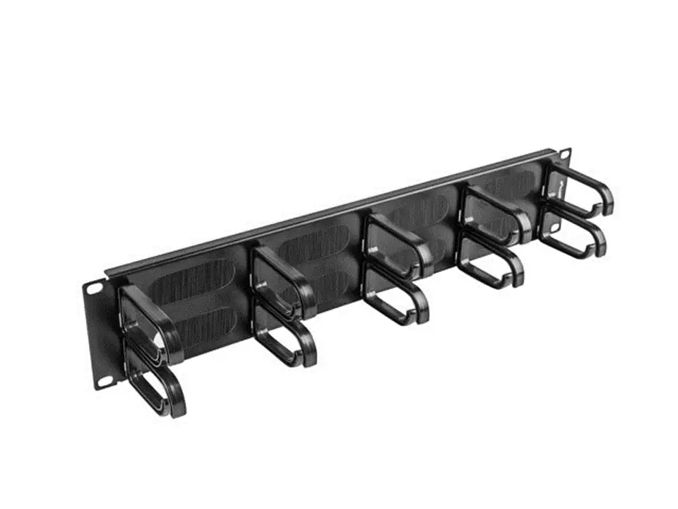 ⁨Lanberg AK-1204-B rack accessory Cable management panel⁩ at Wasserman.eu