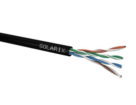 ⁨Solarix CAT5E UTP PE FC installation cable⁩ at Wasserman.eu