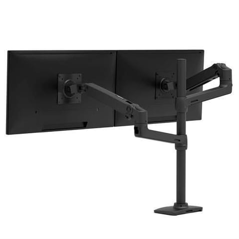 ⁨ERGOTRON LX Dual Stacking Arm, Tall Pole, Matte B 45-509-224 Table holder⁩ at Wasserman.eu