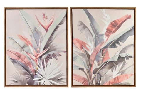 ⁨INGA Komplet 2 obrazów 40x50cm różowe sterlicja⁩ w sklepie Wasserman.eu