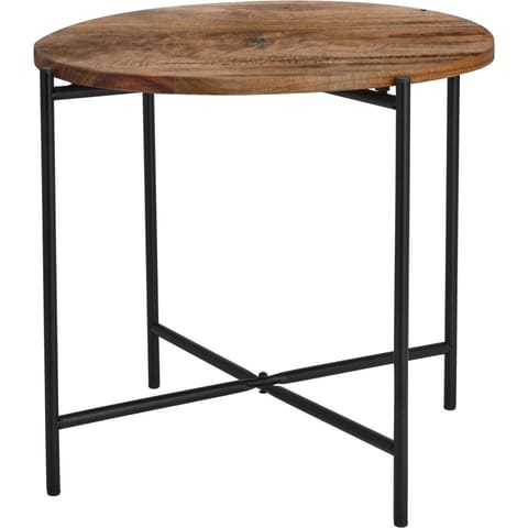 ⁨STOLIK KAWOWY BLAT DREWNIANY 48x38CM⁩ w sklepie Wasserman.eu