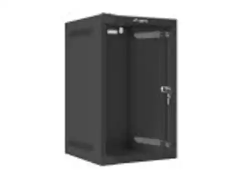⁨Lanberg wall-mount cabinet 10" 9U (280x310, black)⁩ at Wasserman.eu