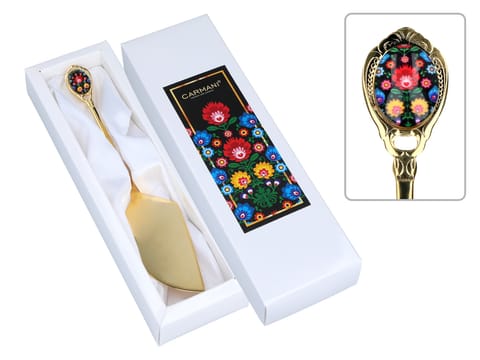 ⁨Łopatka do ciasta - Kujawskie, czarne (CARMANI)⁩ w sklepie Wasserman.eu