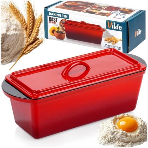 ⁨BRYTFANNA FORMA ŻELIWNA EMALIOWANA DO CHLEBA CAST LINE 279095⁩ w sklepie Wasserman.eu