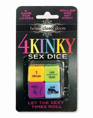 ⁨Kheper Games Zestaw 4 Kostek Zabawowych Kinky Sex Dice do Gry⁩ w sklepie Wasserman.eu