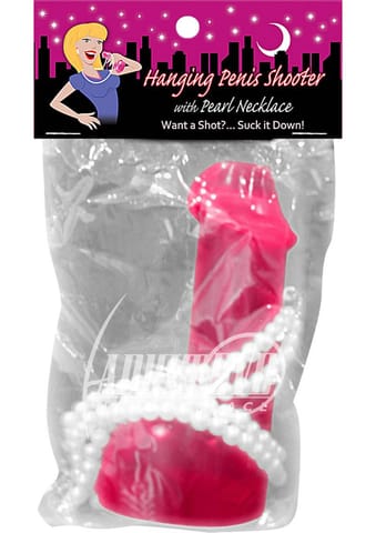 ⁨Kheper Games - Zawieszka imprezowa z naszyjnikiem 3,5 oz rożowa⁩ w sklepie Wasserman.eu