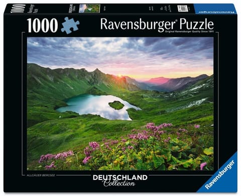 ⁨Puzzle 1000 Allgu Mountain Lake⁩ w sklepie Wasserman.eu