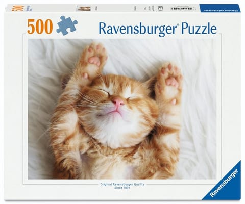 ⁨Puzzle 500 Red Cat⁩ w sklepie Wasserman.eu