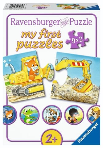 ⁨Puzzle 9x2 Animal Construction⁩ w sklepie Wasserman.eu