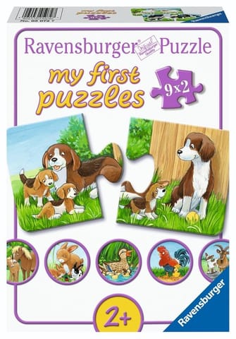 ⁨Puzzle 9x2 Farmyard Families⁩ w sklepie Wasserman.eu