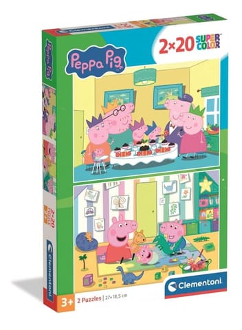 ⁨Puzzle 2x20 Peppa Pig⁩ w sklepie Wasserman.eu