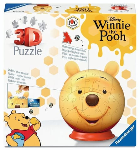 ⁨Puzzle 3D Winnie Pooh with ears⁩ w sklepie Wasserman.eu