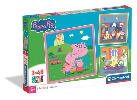 ⁨Puzzle 3x48 Peppa Pig⁩ w sklepie Wasserman.eu