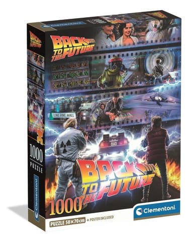 ⁨Puzzle 1000 Back to the Future⁩ w sklepie Wasserman.eu