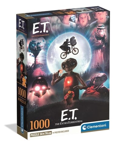 ⁨Puzzle 1000 Cult movies E.T.⁩ w sklepie Wasserman.eu