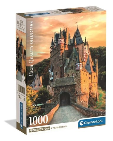 ⁨Puzzle 1000 Golden Hour at Eltz Castle⁩ w sklepie Wasserman.eu