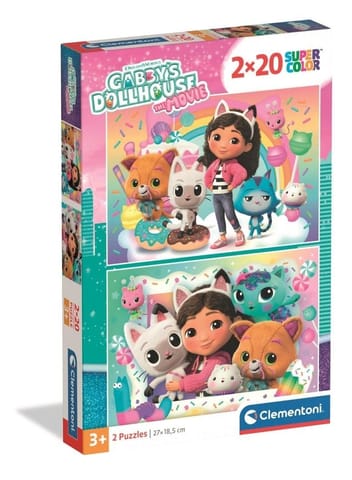 ⁨Puzzle 2x20 Gabbys Dollhouse: The Movie⁩ w sklepie Wasserman.eu