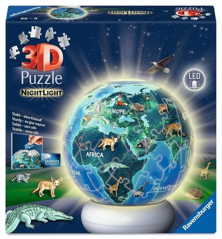 ⁨Puzzle 3D NightLight The Earth by Night⁩ w sklepie Wasserman.eu