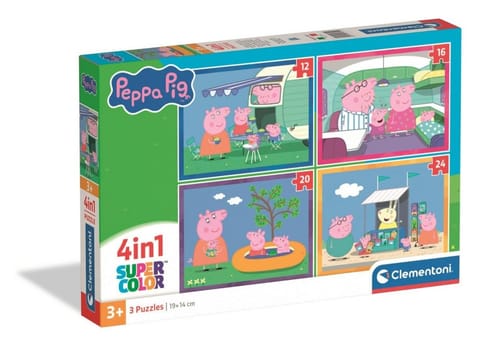 ⁨Puzzle 4w1 Peppa Pig⁩ w sklepie Wasserman.eu
