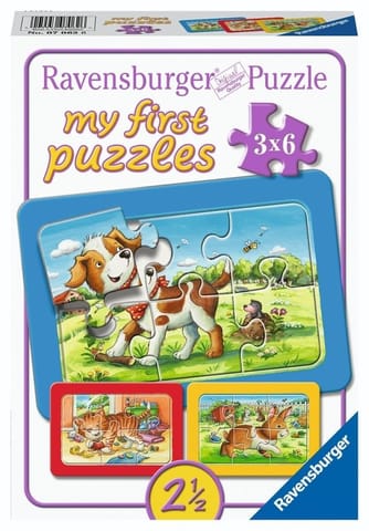 ⁨Puzzle 3x6 My Animal Friends⁩ w sklepie Wasserman.eu