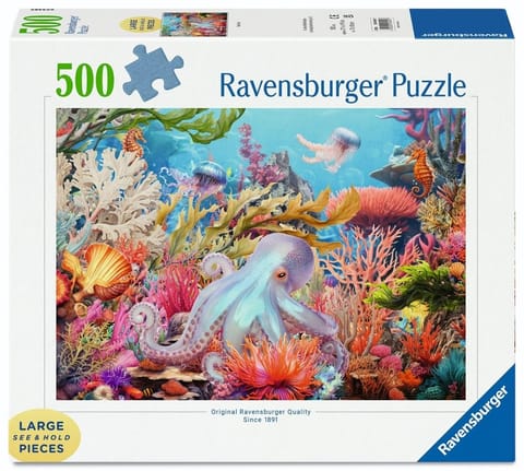 ⁨Puzzle 500 Reef Life⁩ w sklepie Wasserman.eu