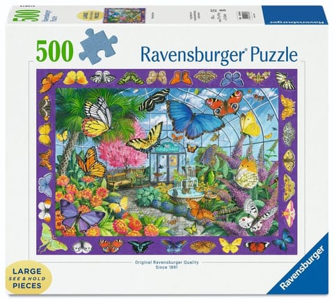⁨Puzzle 500 The Butterfly Place⁩ w sklepie Wasserman.eu