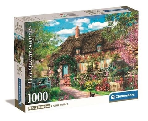 ⁨Puzzle 1000 Compact The old cottage⁩ w sklepie Wasserman.eu