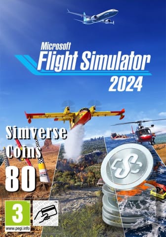 ⁨ESD MS Flight Simulator 2024 - 80 Simverse Coins XSS ML⁩ w sklepie Wasserman.eu