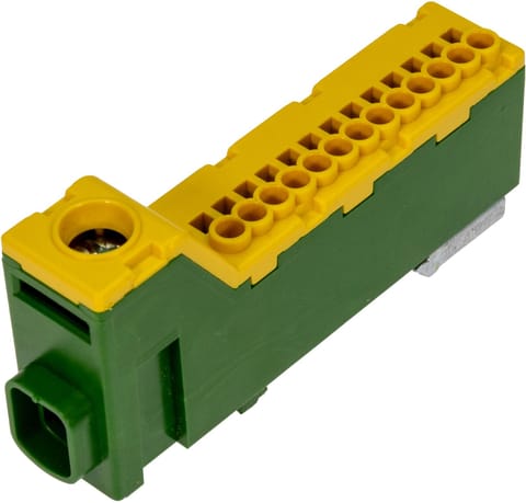 ⁨PAWBOL Listwa zaciskowa bezgwintowa LZB E.4136ŻZ żółto-zielona⁩ w sklepie Wasserman.eu