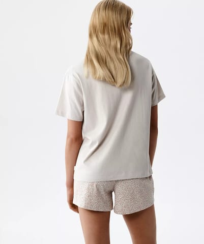 ⁨PIŻAMA ATLANTIC NLP-507 WL26 BEZJ/ROZ (kolor beż jasny, rozmiar XXL)⁩ w sklepie Wasserman.eu