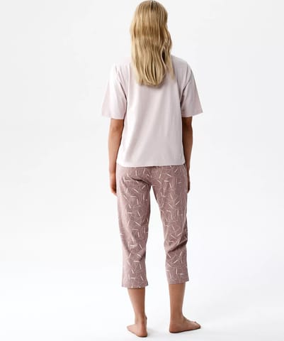 ⁨PIŻAMA ATLANTIC NLP-509 WL26 PUD/PUDC (kolor pudrowy, rozmiar XXL)⁩ w sklepie Wasserman.eu