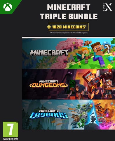 ⁨ESD Minecraft Triple Bundle Xbox XXS ML⁩ w sklepie Wasserman.eu