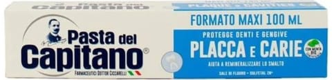 ⁨Pasta del Capitano Placca e Carie Pasta do Zębów 100 ml⁩ w sklepie Wasserman.eu