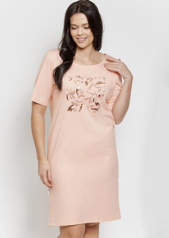 ⁨KOSZULA TARO 3572 VALENTINA SS26 01 (kolor MORELOWY, rozmiar XXL)⁩ w sklepie Wasserman.eu