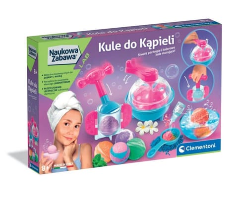 ⁨Clementoni 50397 Naukowa Zabawa Lab Kule Do Kąpieli⁩ w sklepie Wasserman.eu
