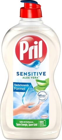 ⁨Pril Sensitive Aloe Vera Płyn do Naczyń 450 ml⁩ w sklepie Wasserman.eu