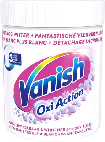 ⁨Vanish Oxi Action White Odplamiacz 550 g⁩ w sklepie Wasserman.eu