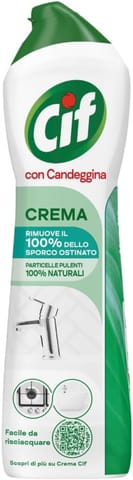 ⁨Cif Crema Mleczko do Czyszczenia z Wybielaczem 500 ml⁩ w sklepie Wasserman.eu