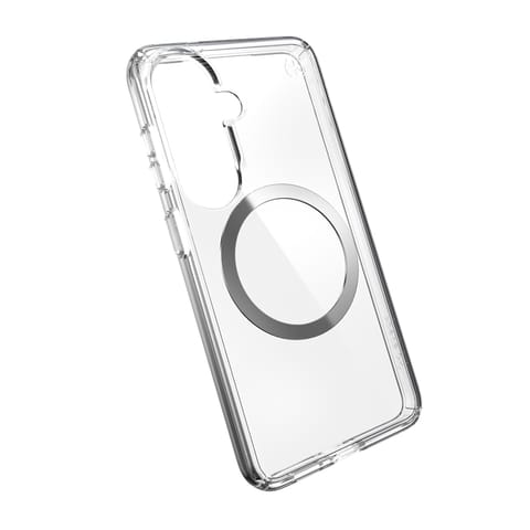 ⁨Speck Presidio Perfect-Clear Magnet - Etui Samsung Galaxy S26 MagSafe (Clear/Clear/Silver)⁩ w sklepie Wasserman.eu