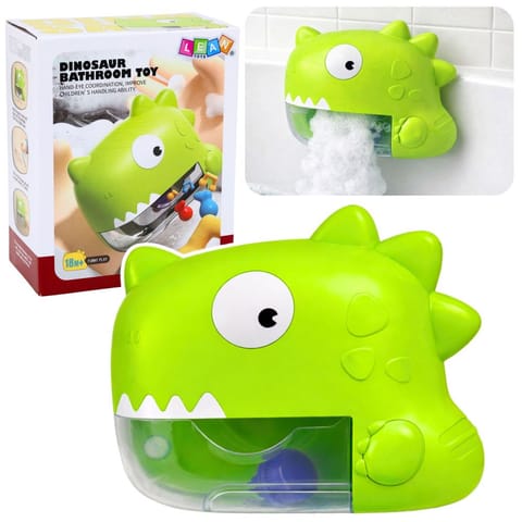 ⁨Zabawka Do Kąpieli Rekin Maszyna Do Robienia Piany Zielony⁩ w sklepie Wasserman.eu