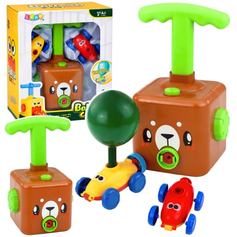 ⁨Wyrzutnia Balonów Autek Zabawka Edukacyjna Dla Dzieci Miś⁩ w sklepie Wasserman.eu