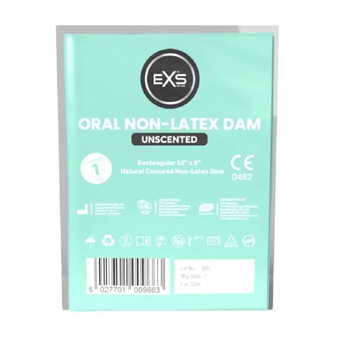⁨Nielateksowy koferdam oralny Non-Latex Oral Dam 1 pc EXS⁩ w sklepie Wasserman.eu