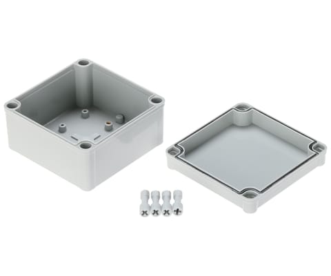 ⁨OBUDOWA HERMETYCZNA PKAG-125X125 IP65 DELTA Montage⁩ w sklepie Wasserman.eu