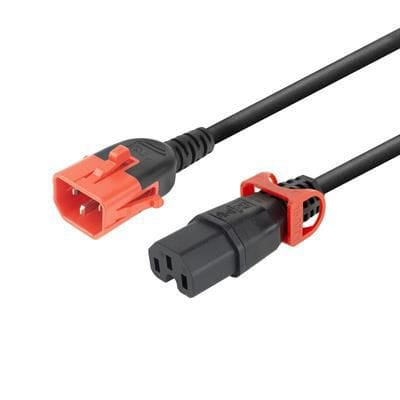 ⁨MicroConnect Powercord C14 IEC Lock+ Dual⁩ w sklepie Wasserman.eu