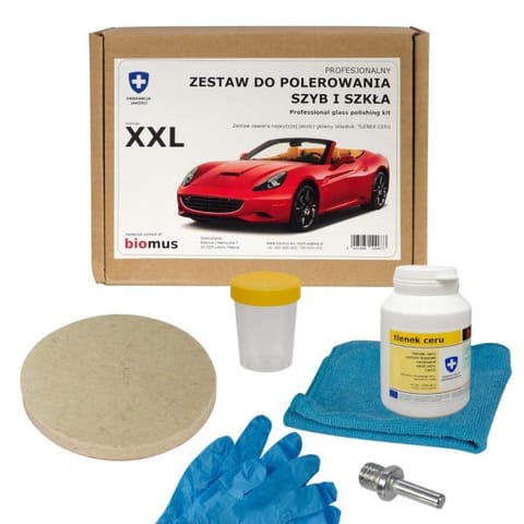 ⁨Zestaw Polerski z Tlenkiem Ceru XXL⁩ w sklepie Wasserman.eu